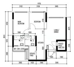 Blk 109A Eastglen @ Canberra (Sembawang), HDB 3 Rooms #610495991